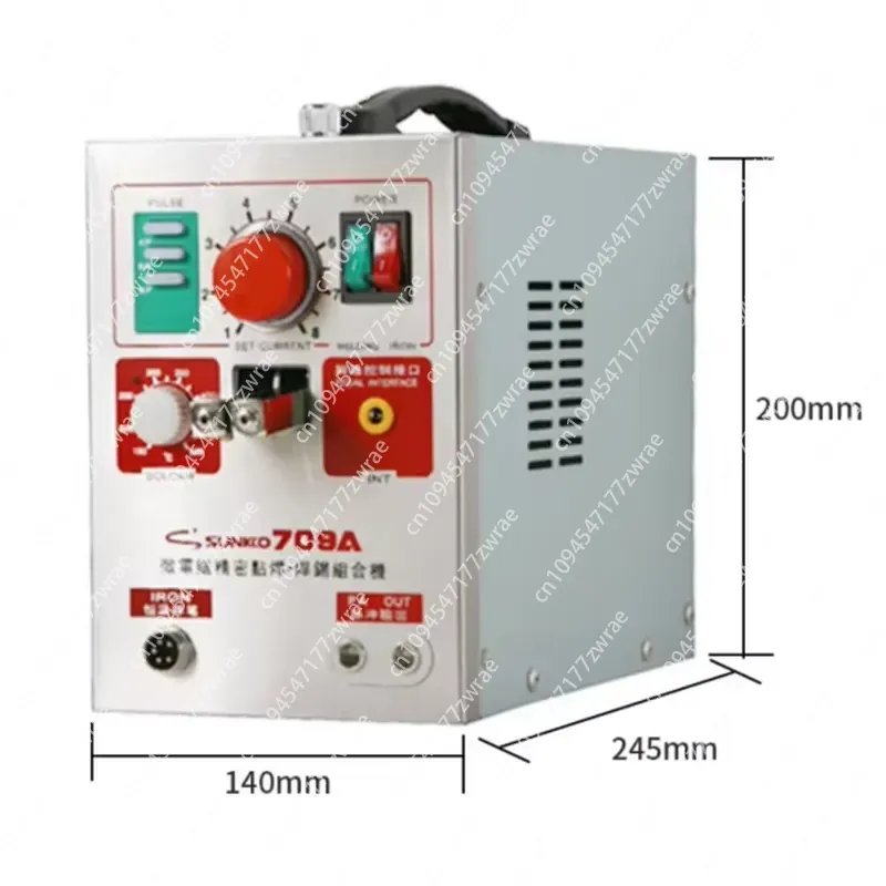 جهاز لحام نقطي للبطاريات بقوة  - مراجعة Spot Welder 18650 Battery Pack وسعره