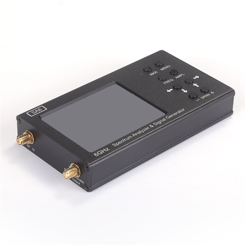 محلل طيف محمول ABCL SA6 مع مول - مراجعة Signal Generator Spectrum Analyzer وسعره