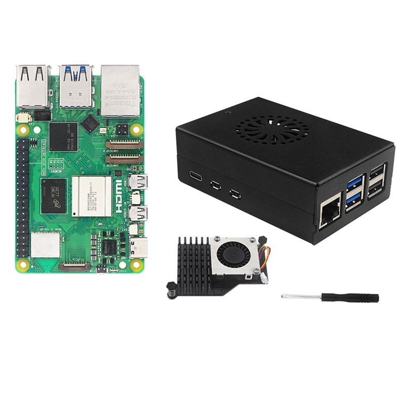 AS95-مجموعة أدوات إيراسبتك الأ - مراجعة Raspberry Pi 5 8Gb Kit وسعره