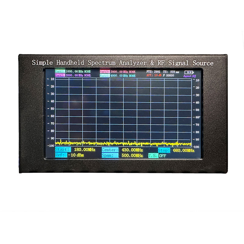 محلل طيف محمول بسيط ZQ6 6G لعا - مراجعة Signal Generator Spectrum Analyzer وسعره