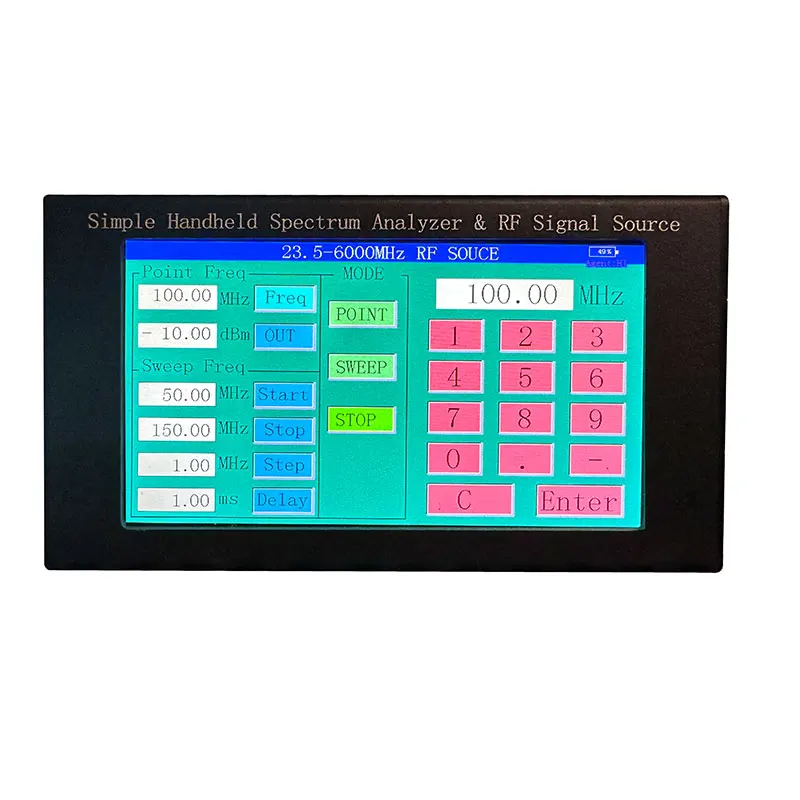 محلل طيف محمول ZQ6 6G مع مولد  - مراجعة Signal Generator Spectrum Analyzer وسعره