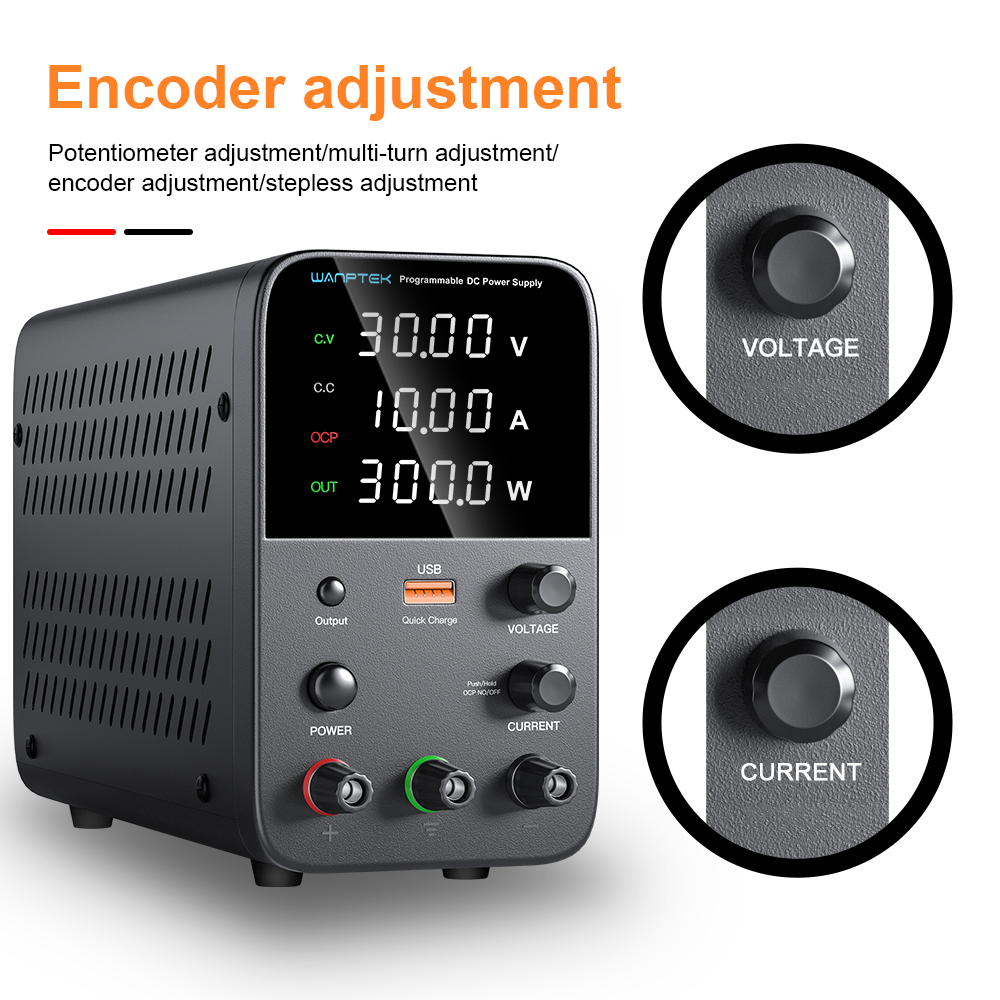 مصدر طاقة مختبري من وانبتيك 30 - مراجعة Programmable Dc Power Supply 30V 10A وسعره