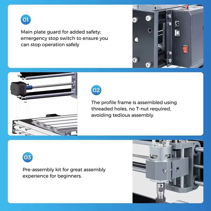 ماكينة سي إن سي صغيرة 3018 لقط - مراجعة Mini Laser Engraver Cnc Router وسعره