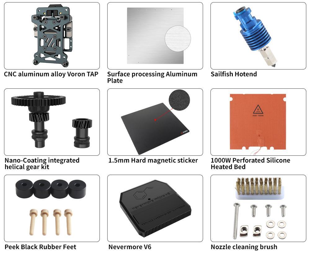 طابعة ثلاثية الأبعاد OYLP FYSE - مراجعة Voron 2.4 R2 Kit وسعره
