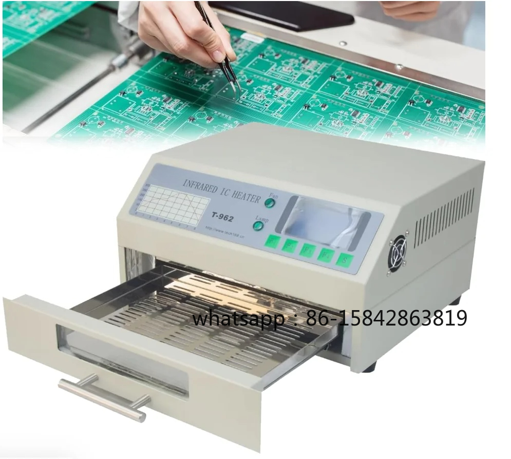 فرن إعادة تدفق T962، محطة لحام - مراجعة Reflow Oven Pcb T962 وسعره