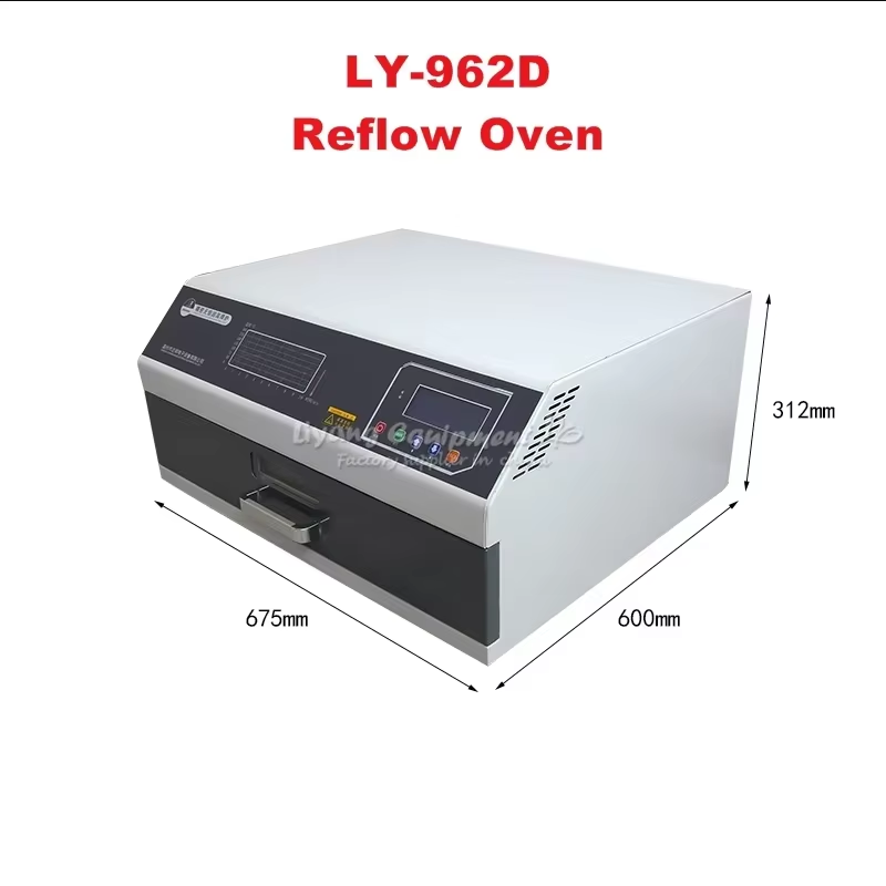 LY 962D شاشة ديجيتال مصلحة الا - مراجعة Reflow Oven Pcb T962 وسعره